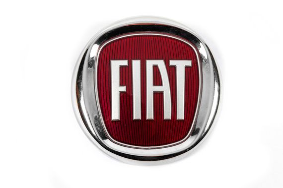 Емблема (Червоний, на штирі) 95 мм для Тюнінг Fiat
