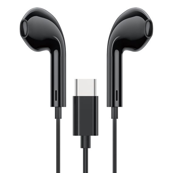 Навушники Hoco M101 Crystal joy wire-controlled digital earphones Type-C. Навушники для смартфона | Зображення 5
