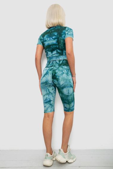 Костюм жіночий, колір зелений, 214R340-10 | Зображення 3