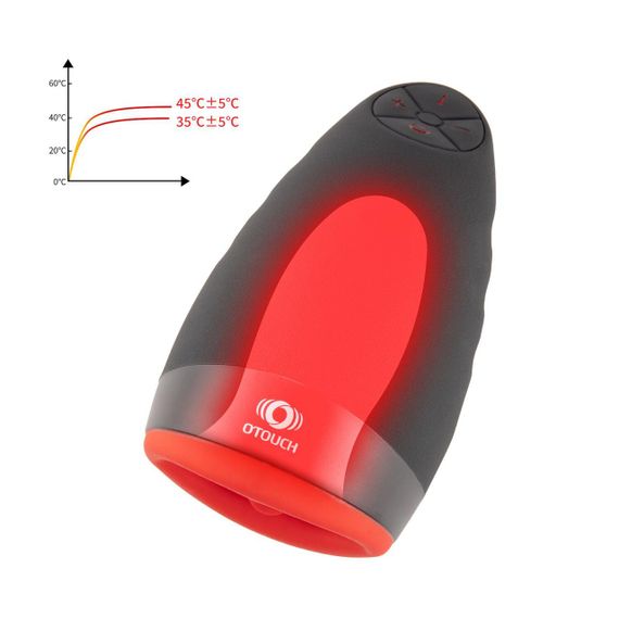 Премиальный мастурбатор Otouch CHIVEN 2, вибрирующий язычок, 6 режимов работы, подогрев Sex Aura | Зображення 4