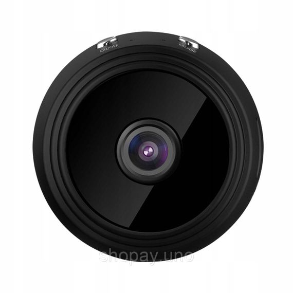 Бездротова Wi-Fi міні відеокамера A9 FullHD 1080P ∙ Нічна зйомка до 10м ∙ Датчик руху ∙ Циклічний запис відеоспостереження | Зображення 2