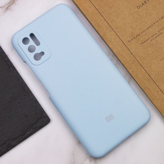 Чехол Silicone Cover Full Camera (AAA) для Xiaomi Redmi Note 10 5G / Poco M3 Pro | Зображення 3