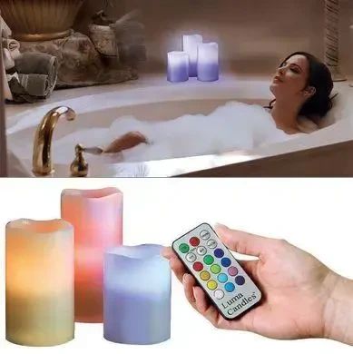 Світлодіодні свічки з пультом керування Luma Candles Люма Кендлес (electronic candle) | Зображення 4