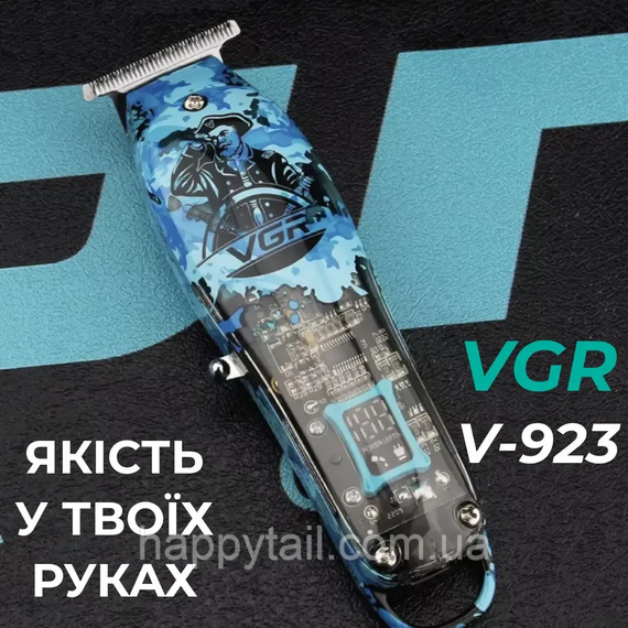 Тример професійний VGR акумуляторний для волосся і бороди HP-V-923 | Зображення 9