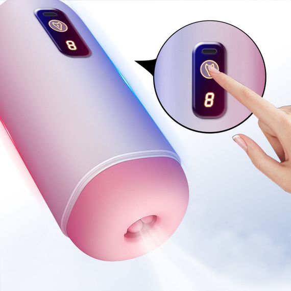 Автоматический мастурбатор Masturbator- USB Rechargeable Sex Aura | Зображення 4