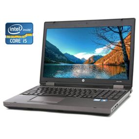 Ноутбук HP ProBook 6570b / 15.6" (1366x768) TN / Intel Core i5-3210M (2 (4) ядра по 2.5 - 3.1 GHz) / 8 GB DDR3 / 500 GB HDD / Intel HD Graphics 4000 / WebCam / DVD-ROM б/в