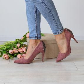 Туфли женские Fashion Pamela 3182 36 размер 235 см Розовый