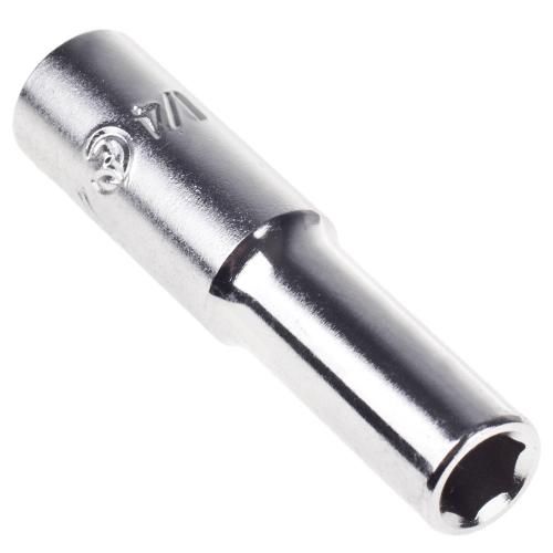 Торцева головка глибока 1/4" 6-г 10 мм (2300M10) HANS | Зображення 1