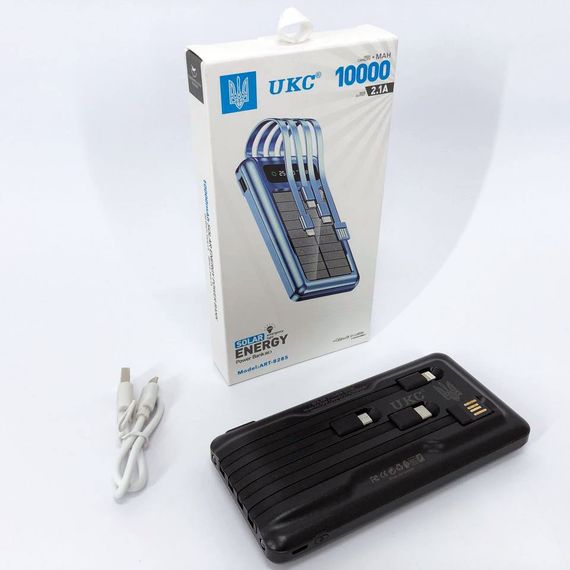 Павербанк для планшета 10000mAh | Зарядні пристрої для портативної техніки KC-907 Акумулятор переносний | Зображення 1