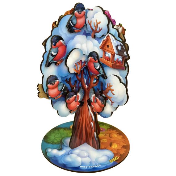 Дитяча настільна гра "Пори року абрикоса" (ПСД295) PSD295 дерев'яна | Зображення 3