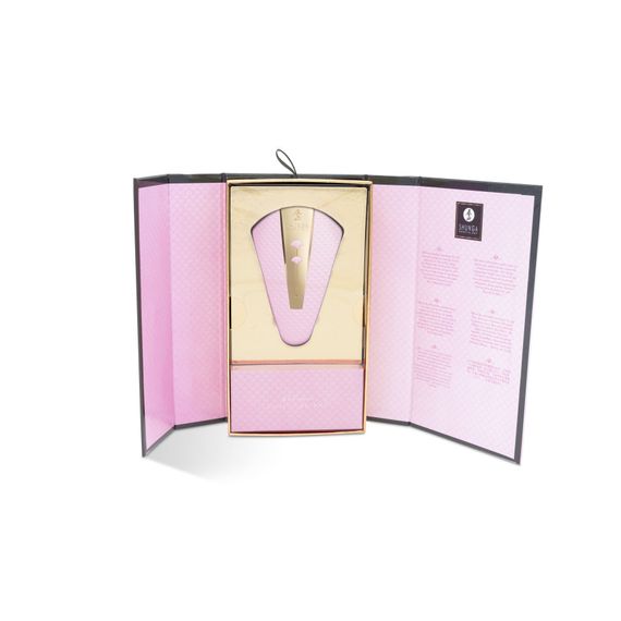 Кліторальний вібратор Shunga Obi Light Pink | Зображення 6