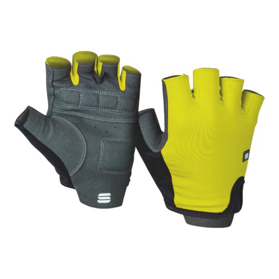 Велоперчатки літні без пальців Sportful Matchy Gloves жовті S