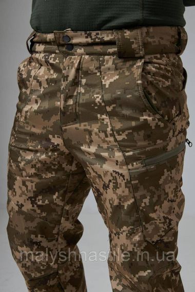 Штани Soft Shell Піксель ЗСУ SKMilitary | Зображення 2