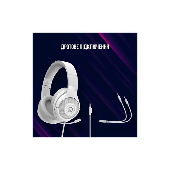 Навушники Lorgar Noah 101 Gaming 3.5 мм White (LRG-GHS101W) | Зображення 6