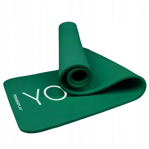 Килимок для йоги та фітнесу PowerPlay 4151 NBR Performance Mat Зелений (183x61x1.5) | Зображення 1