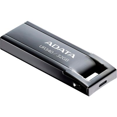 USB флеш накопитель ADATA 32GB UR340 Black USB 3.2 (AROY-UR340-32GBK) | Зображення 3