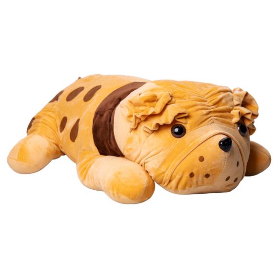 Іграшка-подушка з пледом всередині Собака обіймашка 65 (см) Коричневий Colorful Home 9527-40BR | Зображення 3