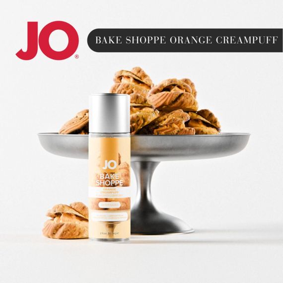 Лубрикант на водній основі JO Bake Shoppe - Orange Creampuff 60 мл, без цукру та парабенів | Зображення 1