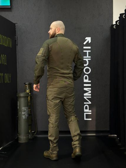 Тактичний Військовий Убакс Олива 4.5.0 Покращений Olive Under Body Armor Combat Shirt | Зображення 1