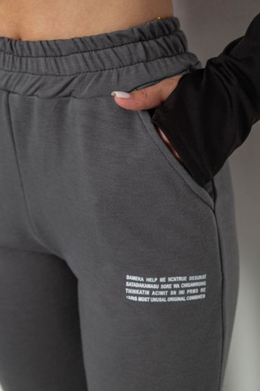 Спортивные штаны женские, цвет серый, 238R5052 | Зображення 4