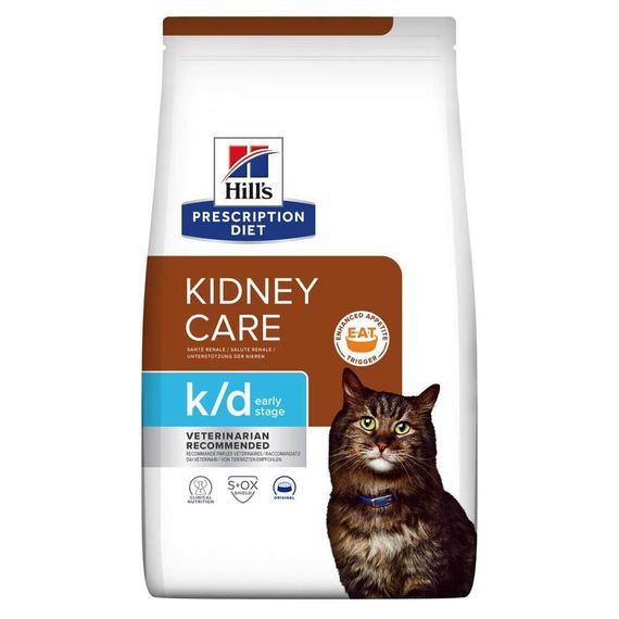 Hill’s Prescription Diet k/d Early Stage Сухий корм для котів для підтримання функції нирок на ранній стадії з