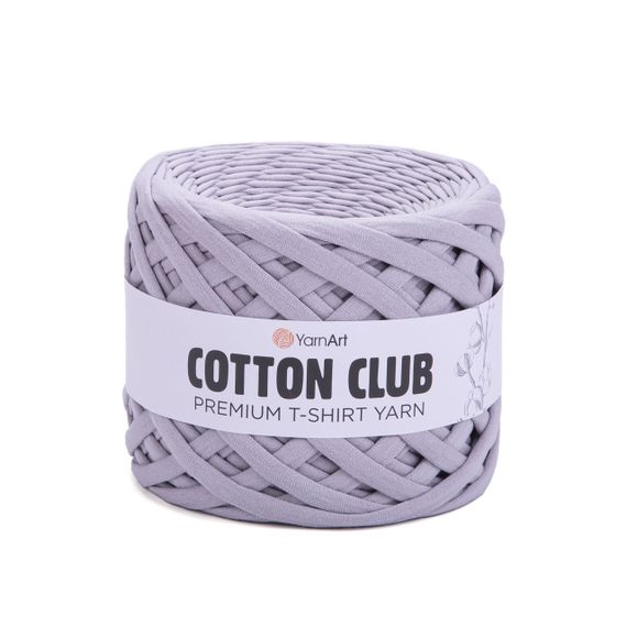 Cotton Club 7303 YarnArt пряжа серая
