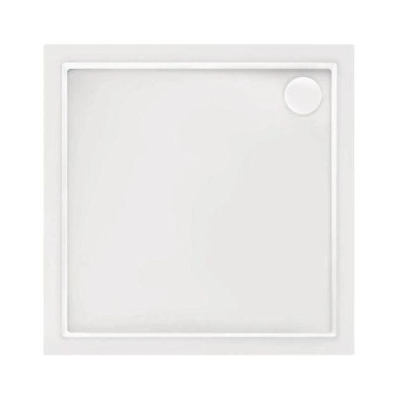 Набор Qtap душевая кабина Taurus CRM1011SC6 Clear 100х100 см + поддон Tern 301112 | Зображення 7