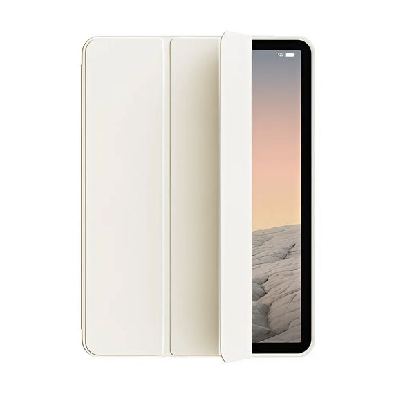 Чохол до планшета BeCover Tri Fold Soft TPU Silicone Apple iPad Air 11" M2 2024 Beige (711735) | Зображення 1