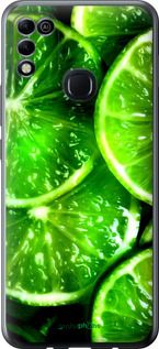 Чохол на Infinix Hot 11 Play Зелені часточки лимона "852u-2756-2448"