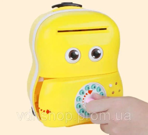 Сейф дитячий Валіза 363-9А інтерактивна скарбничка валіза | Зображення 2