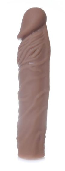 Насадка презерватив подовжує Boss Series - Perfect Sleeve Mulatto (extends 4 cm), BS6700097 sexstyle | Зображення 2