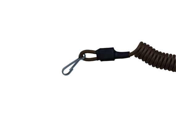 Тренчик пистолетный с фастексом, страховочный шнур для пистолета, быстросъемный  цвет песок койот MAS | Зображення 3