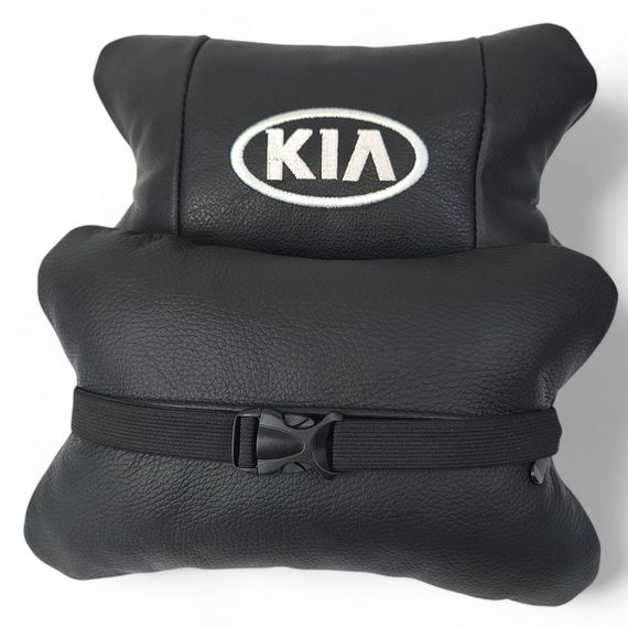Подушка под шею с логотипом Kia, Подушка для поддержки головы в машине с логотипом бренда IG-69 | Зображення 9