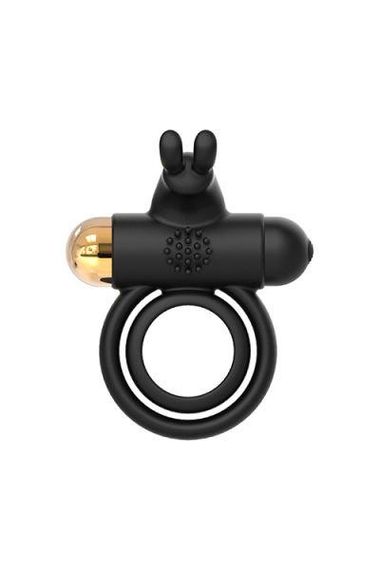 Ерекційне віброкільце Dream Toys Elite Joel Luxxe, чорний Sex Aura | Зображення 1