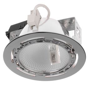 Светильник Downlight потолочный врезной  DL-10 CH (J118mm Rx7)