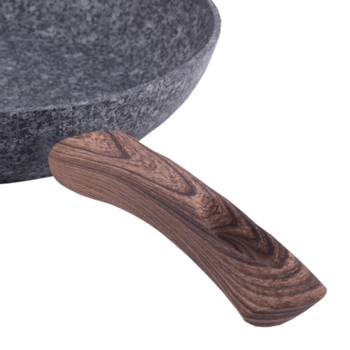 Сковорідка d28см алюміній а/п Grey marble 4163 KAMILLE | Зображення 4