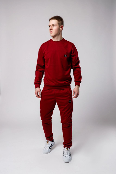 Костюм Андер світшот бордо S M | Зображення 1