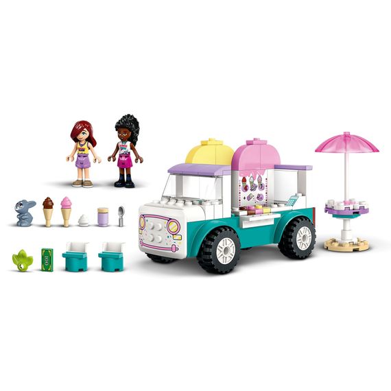 Конструктор LEGO Friends Хартлейк-Сіті. Фургон із морозивом (42644) | Зображення 1