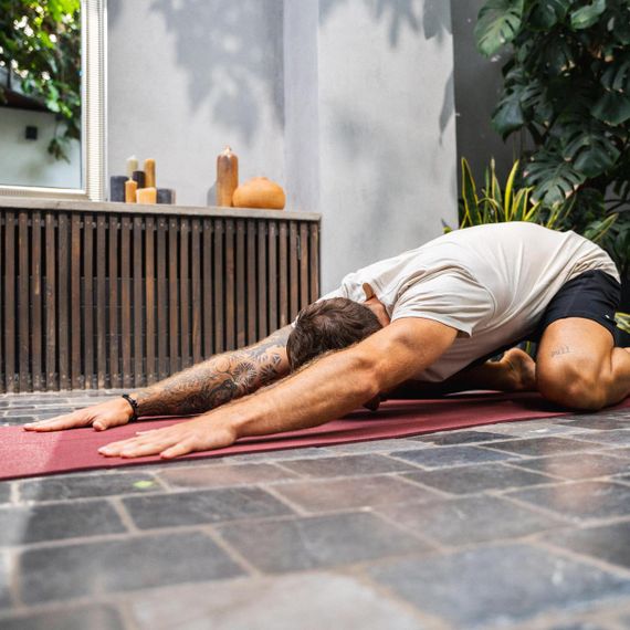 Килимок для йоги 180 cм × 50 cм × 5 мм коричневий - One Size | Зображення 2