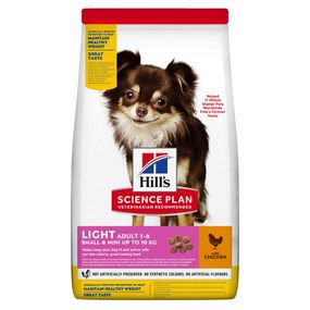 Корм Hill's Science Plan Canine Adult Light Small & Mini сухий з куркою для собак малих порід із зайвою вагою 6 кг