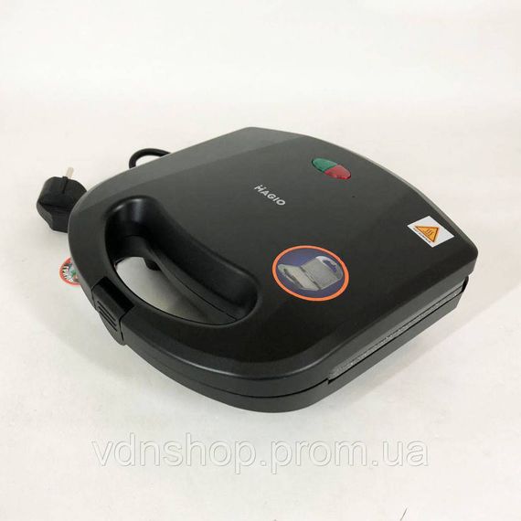 Прижимной гриль, Гриль электрический для дачи, Контактный гриль контактный двойной гладкий BR-15 | Зображення 9