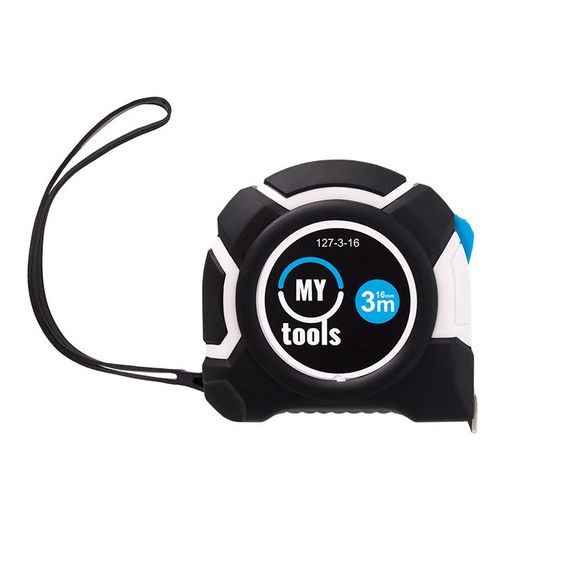 Рулетка измерительная MyTools Power 3м х 16мм (127-3-16) | Зображення 1