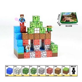 Конструктор магнитный "Майнкрафт/Minecraft", 68 дет