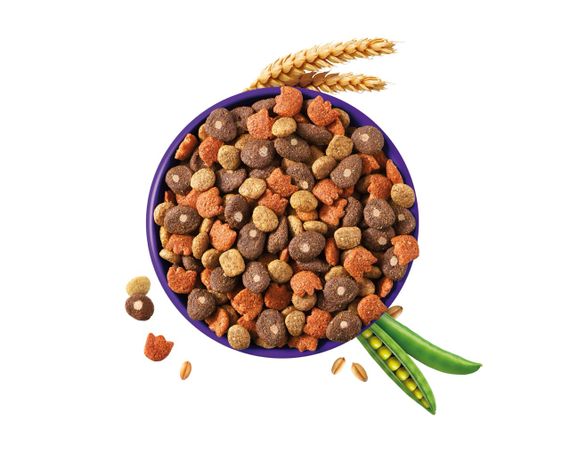 Сухой корм с птицей для стерилизованных котов Brekkies Cat Sterilized, 1.5 кг | Зображення 4