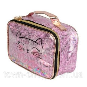 Детская косметичка с принтом "Кошка" T21398, 21x13x12 см