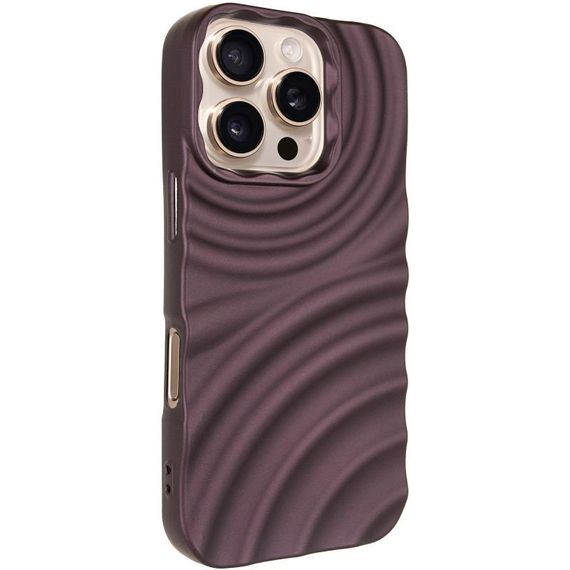 Чехол TPU MonoWave для Apple iPhone 16 Pro Max (6.9") Light Blue Brown