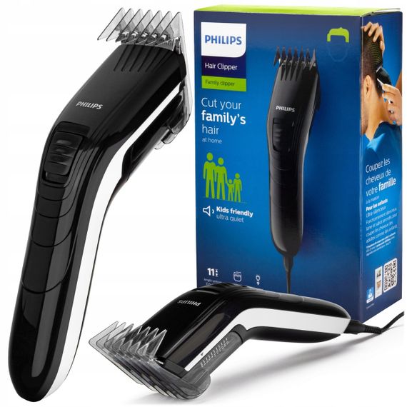 Машинка для стрижки волосся Philips QC5115/15 дротова, з регульованою насадкою, тиха, 0.5-21 мм | Зображення 8