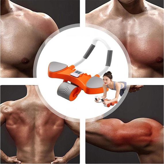 Автоматичний тренажер для живота, коліщатко для живота з подушечкою для пуш-апу | Зображення 4