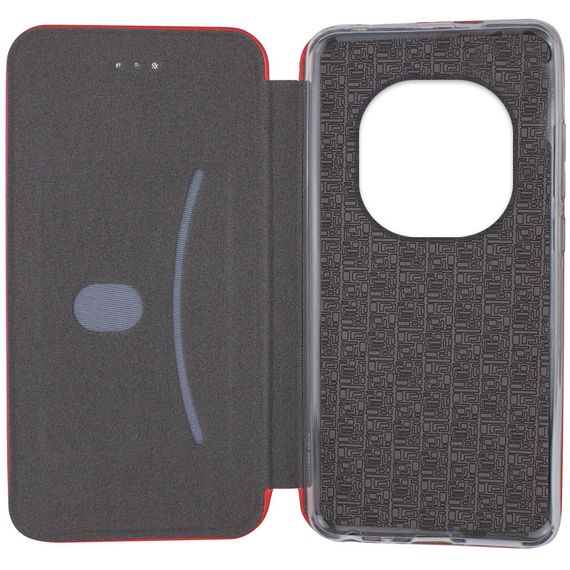 Шкіряний чохол-книжка Classy для Xiaomi Redmi Note 14 Pro 5G / 14 Pro+ 5G Червоний | Зображення 3