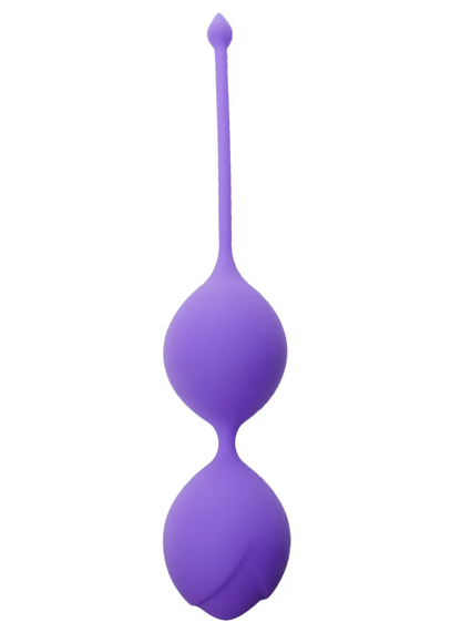 Вагинальные шарики BOSS SERIES Silicone Kegel Balls, силиконовые, фиолетовые Sex Aura